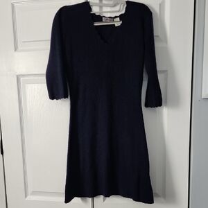 Revolution Navy Midi Dress